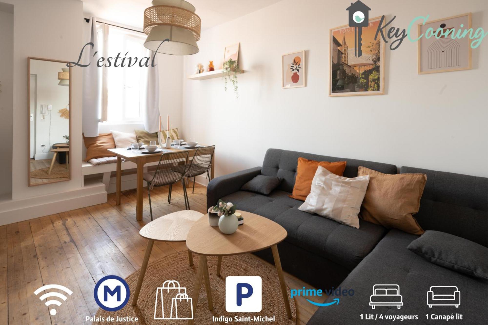 L'Estival Champetre - Metro Et Tramway A Cote Apartment Toulouse Ngoại thất bức ảnh